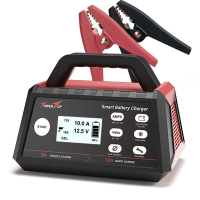 2A/10A/Auto  6V/12V Battery Charger